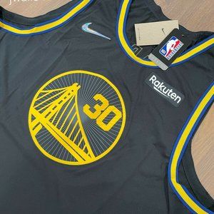 Nike Stephen Curry Golden State Warriors 2021/22 City Edition Jersey XXL 56